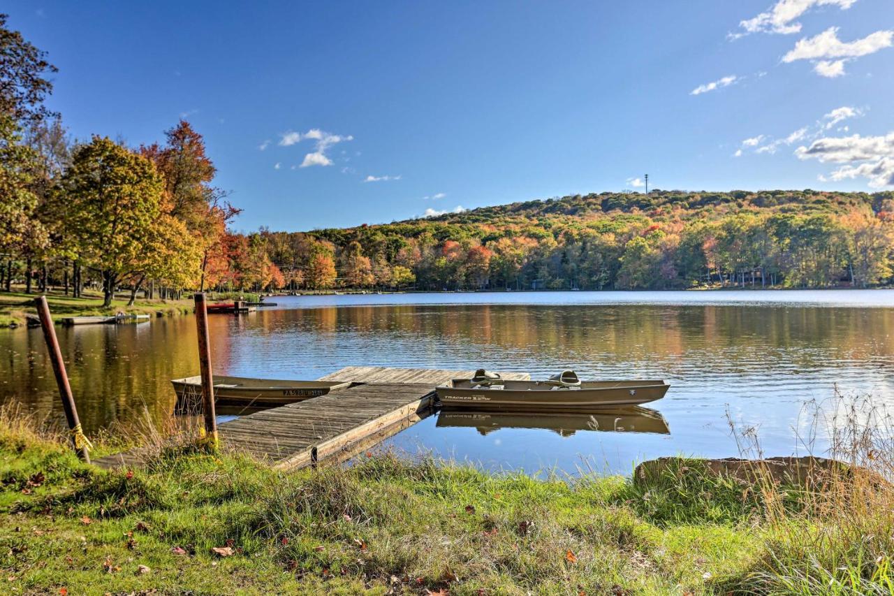 Pet-Friendly Pocono Lake Oasis With Hot Tub! מראה חיצוני תמונה